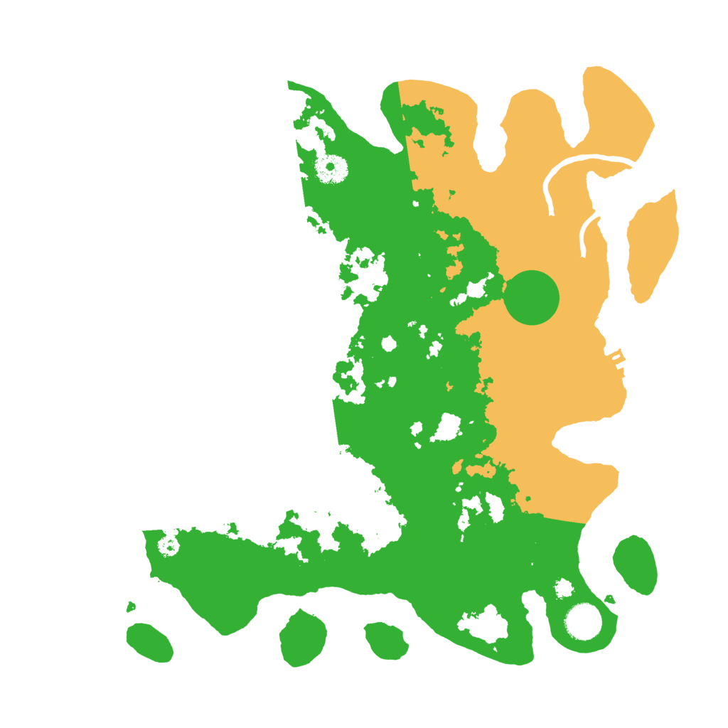 Biome Rust Map: Procedural Map, Size: 3500, Seed: 6336