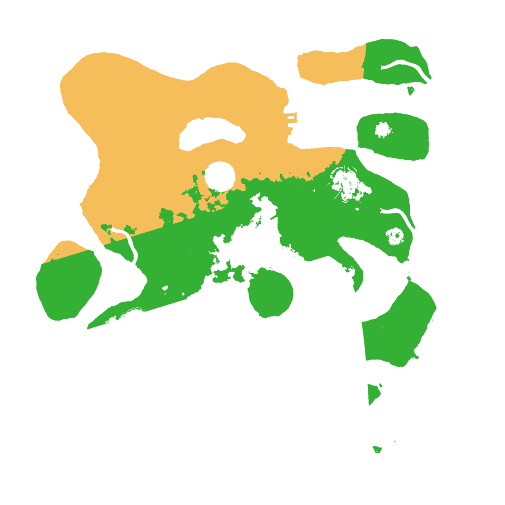 Biome Rust Map: Procedural Map, Size: 3000, Seed: 1738308621