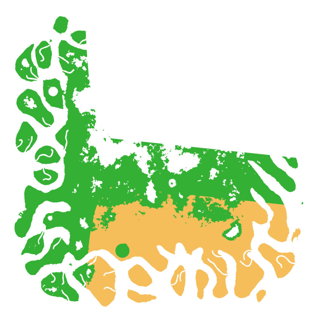 Biome Rust Map: Procedural Map, Size: 6000, Seed: 1883213467