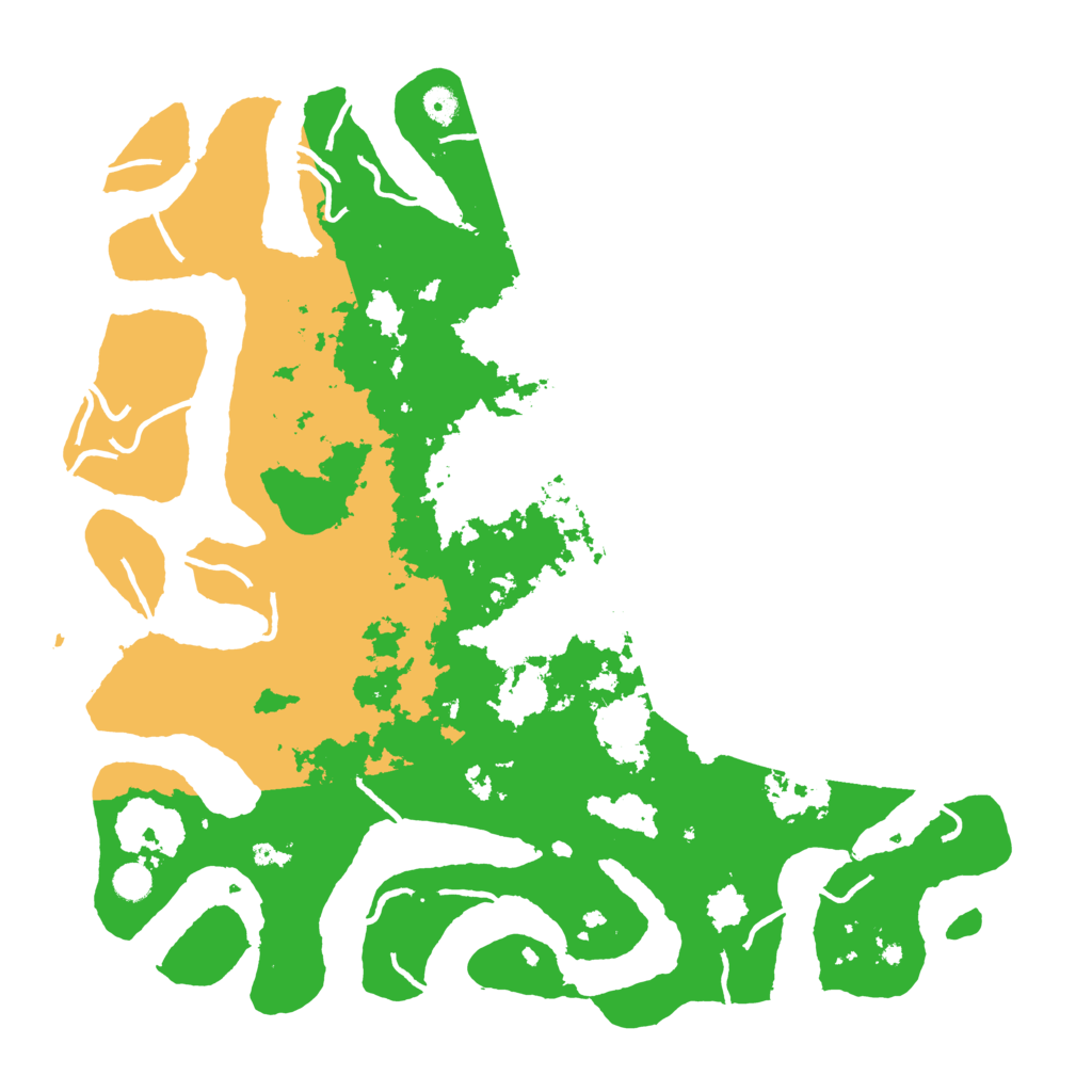 Biome Rust Map: Procedural Map, Size: 5000, Seed: 89947654