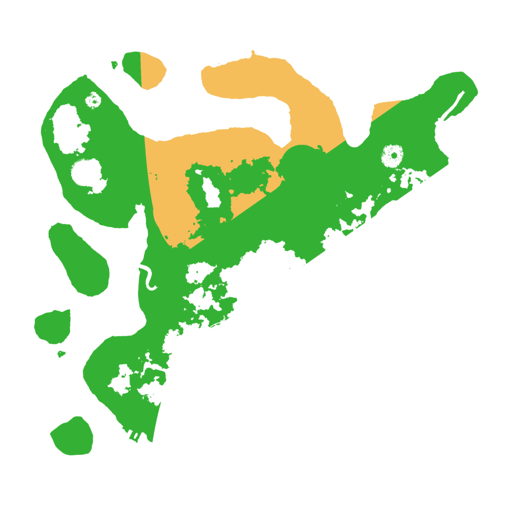 Biome Rust Map: Procedural Map, Size: 3500, Seed: 937700