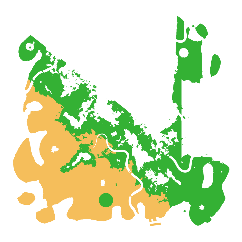 Biome Rust Map: Procedural Map, Size: 4500, Seed: 2749150