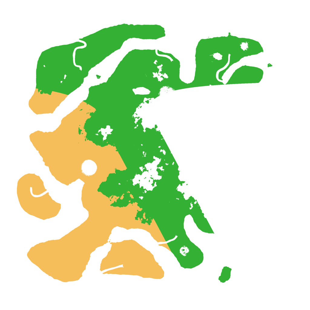 Biome Rust Map: Procedural Map, Size: 3500, Seed: 1722021