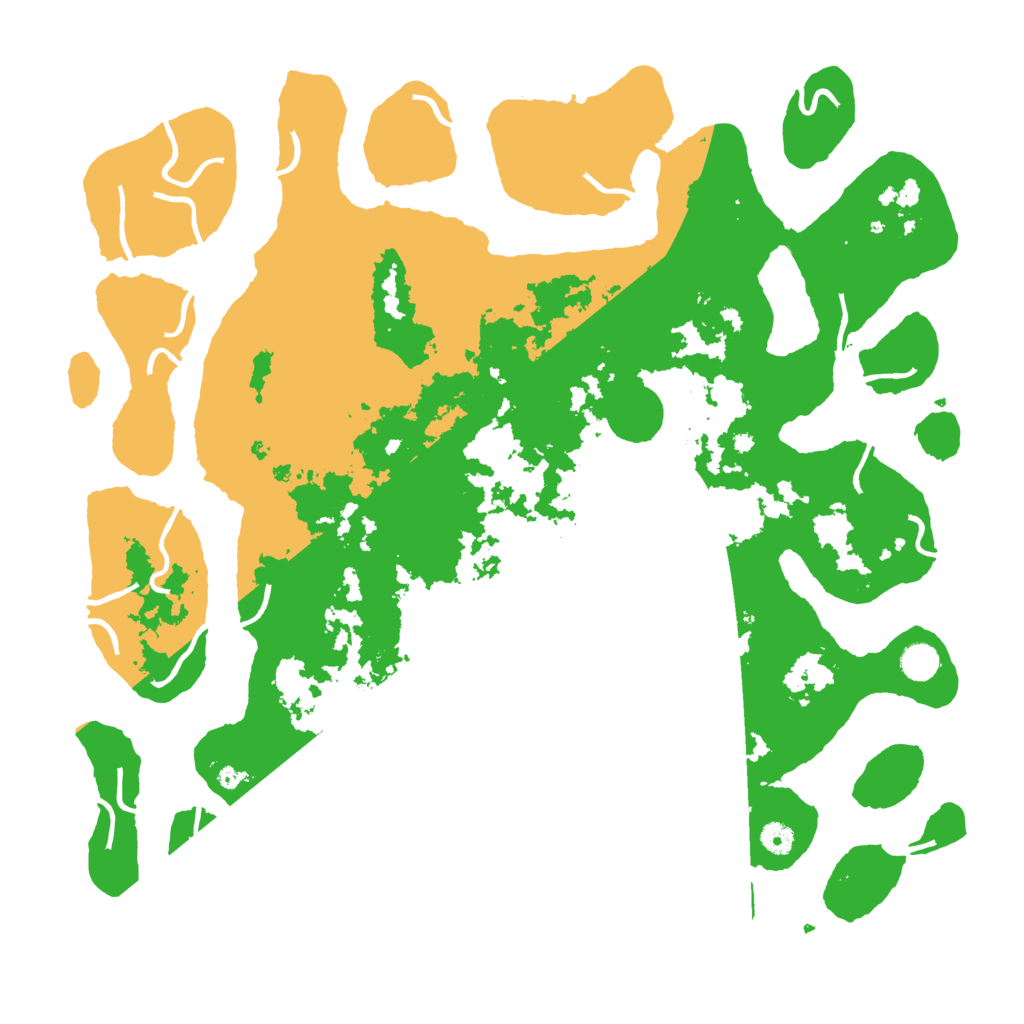 Biome Rust Map: Procedural Map, Size: 4750, Seed: 156106