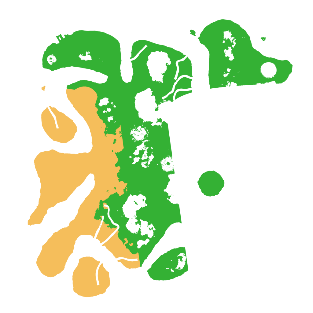 Biome Rust Map: Procedural Map, Size: 3500, Seed: 2655118