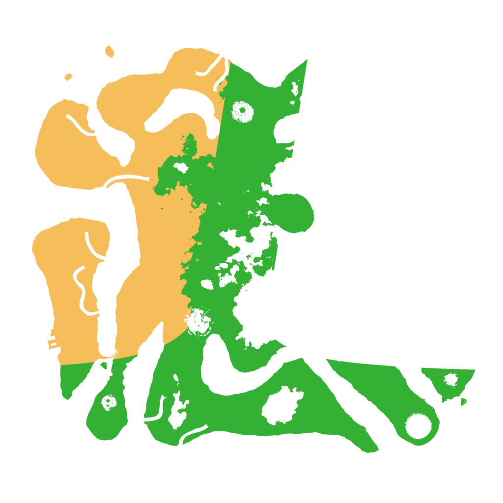 Biome Rust Map: Procedural Map, Size: 3500, Seed: 1648443