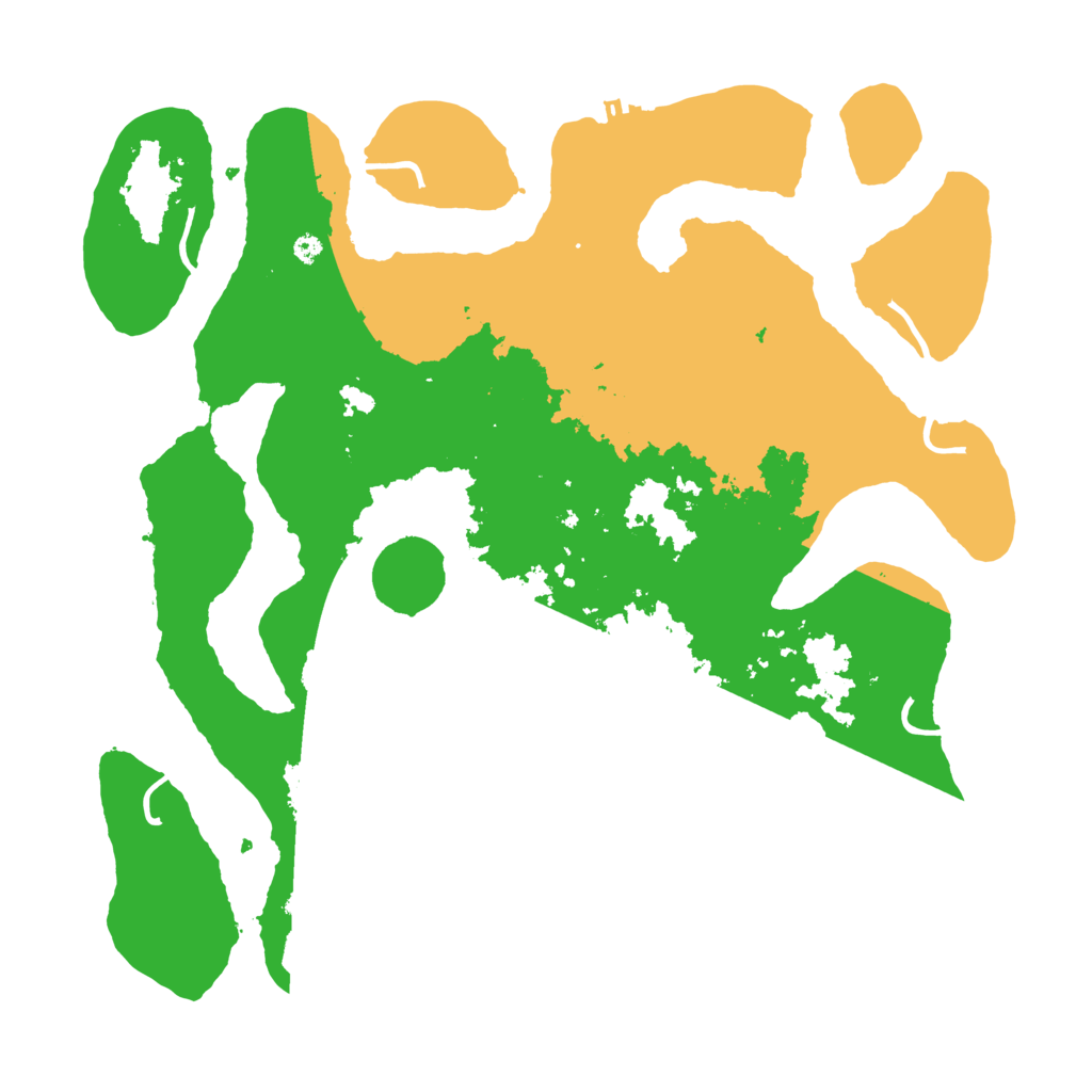 Biome Rust Map: Procedural Map, Size: 4000, Seed: 5837