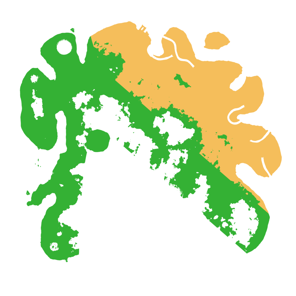 Biome Rust Map: Procedural Map, Size: 3500, Seed: 5310612