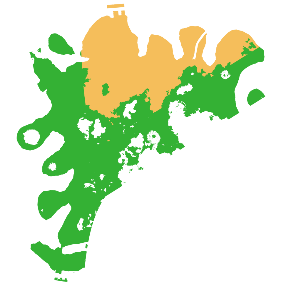 Biome Rust Map: Procedural Map, Size: 3500, Seed: 1346002