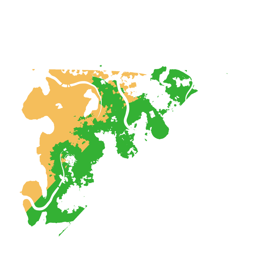 Biome Rust Map: Procedural Map, Size: 4250, Seed: 189899