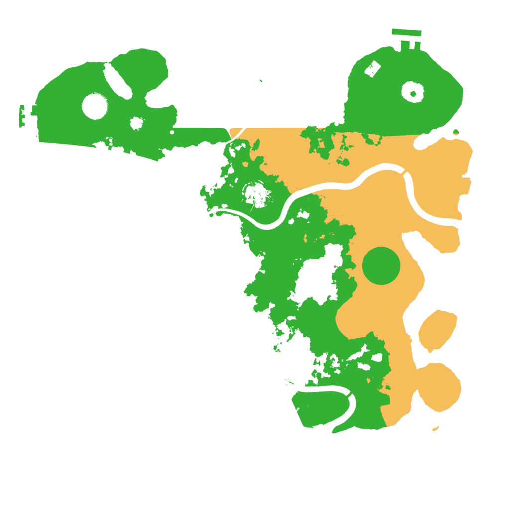 Biome Rust Map: Procedural Map, Size: 3500, Seed: 1533675