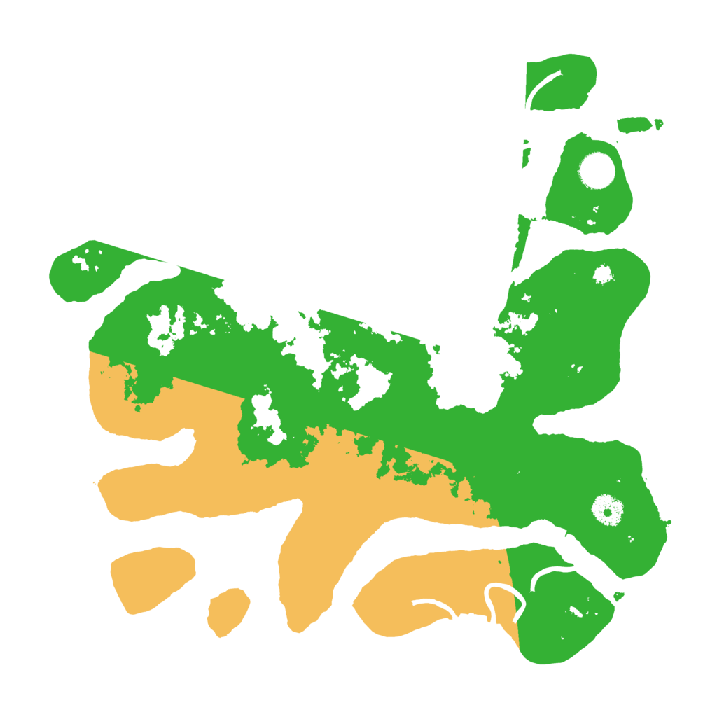 Biome Rust Map: Procedural Map, Size: 3500, Seed: 5324197