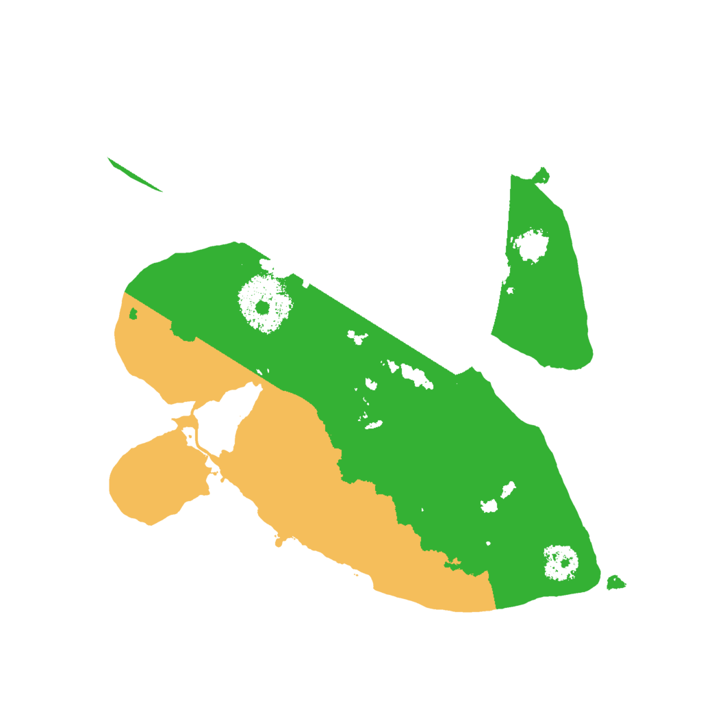 Biome Rust Map: Procedural Map, Size: 2000, Seed: 8602