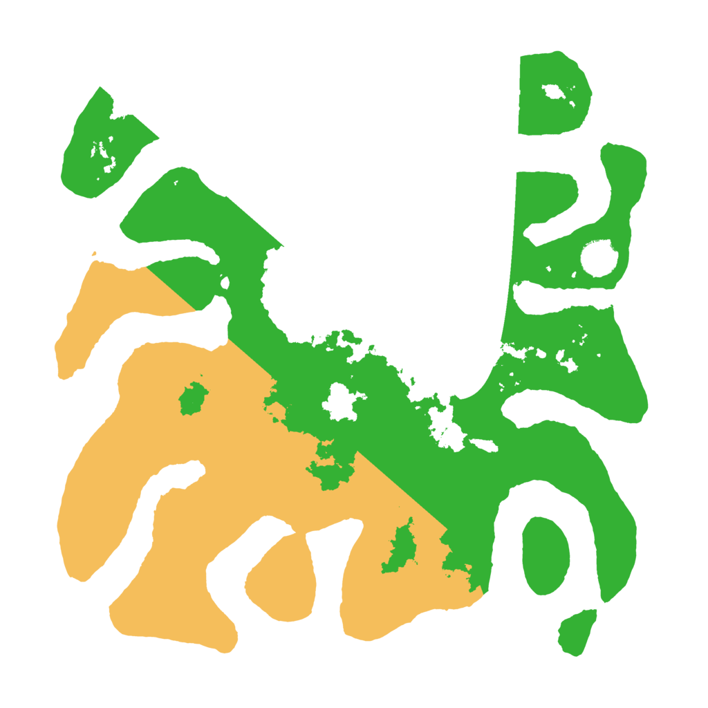 Biome Rust Map: Barren, Size: 3500, Seed: 3620676