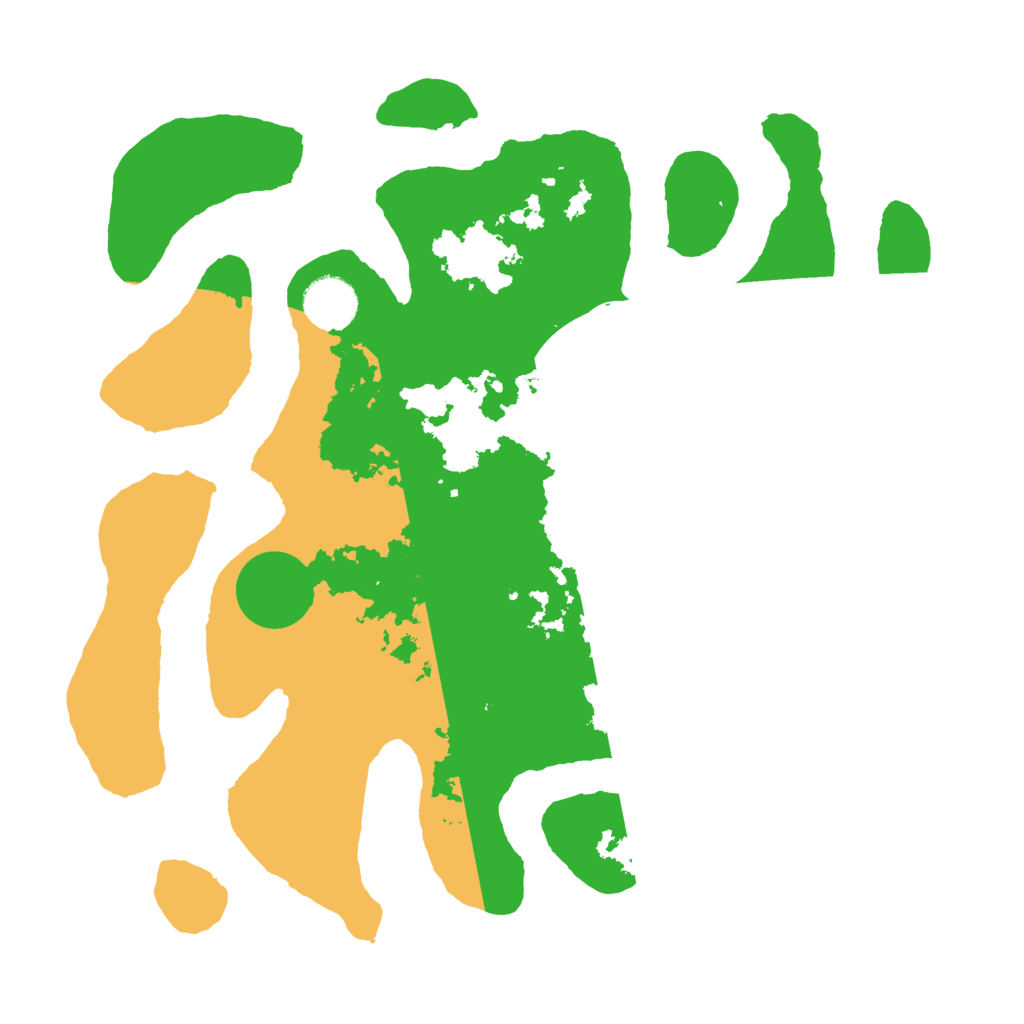 Biome Rust Map: Barren, Size: 3500, Seed: 4313934