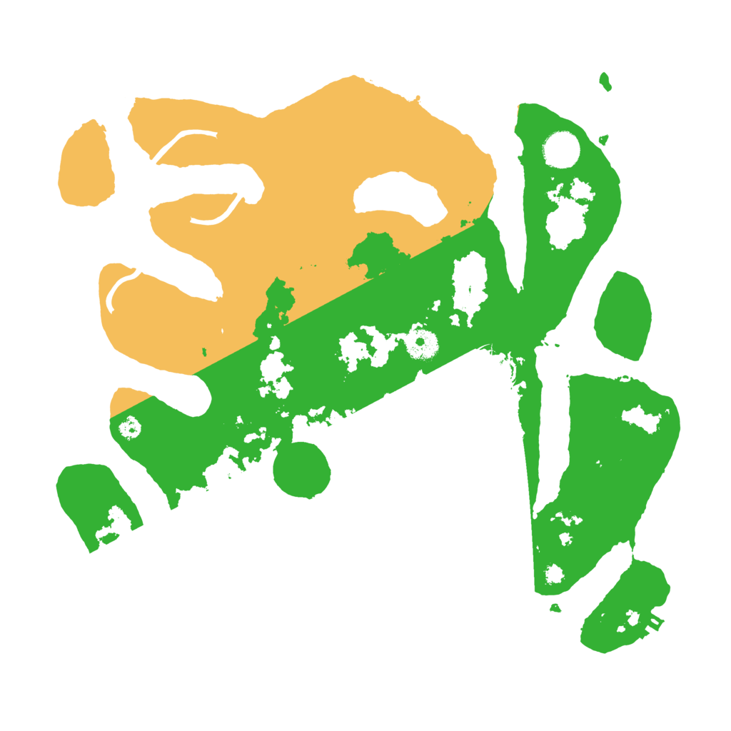 Biome Rust Map: Procedural Map, Size: 3500, Seed: 5341338