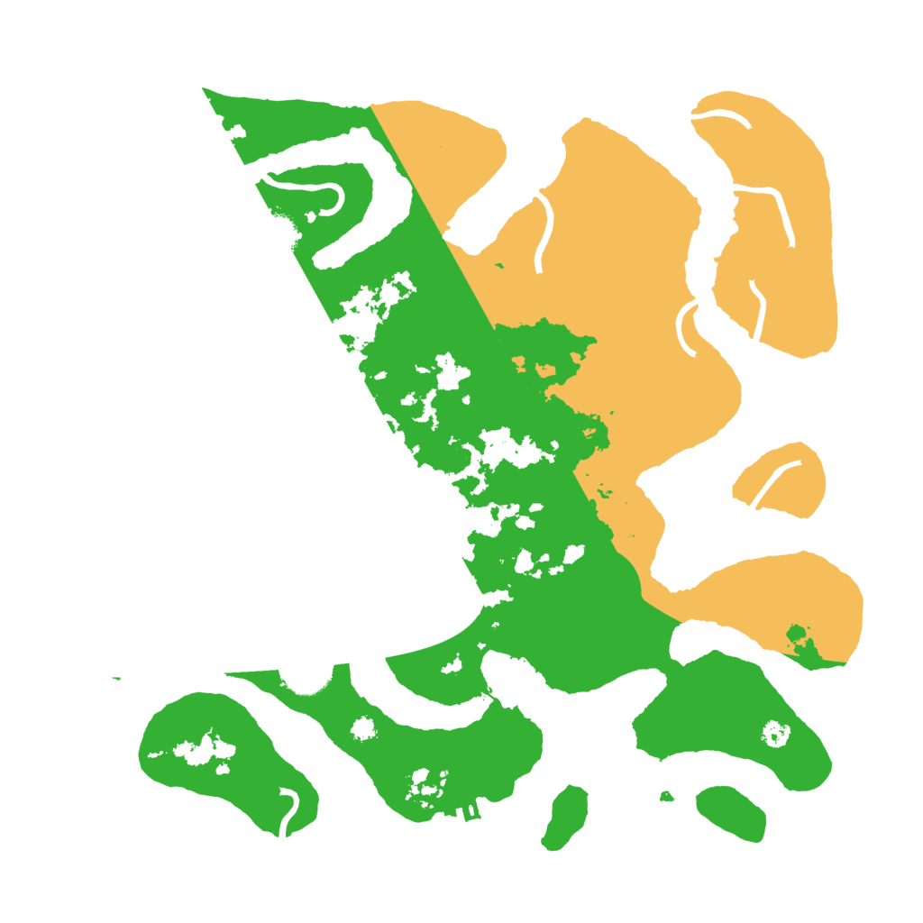 Biome Rust Map: Procedural Map, Size: 3500, Seed: 638634