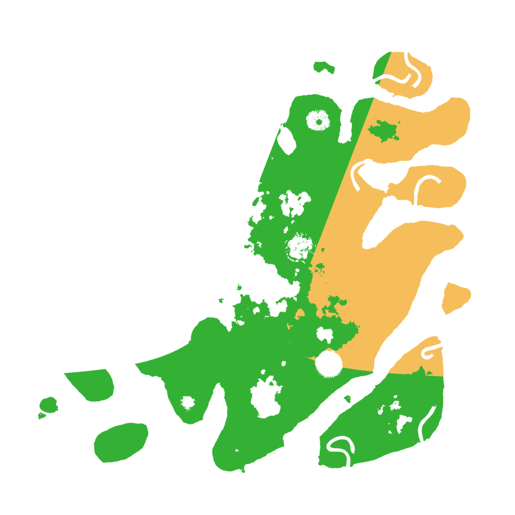 Biome Rust Map: Procedural Map, Size: 3500, Seed: 4480309