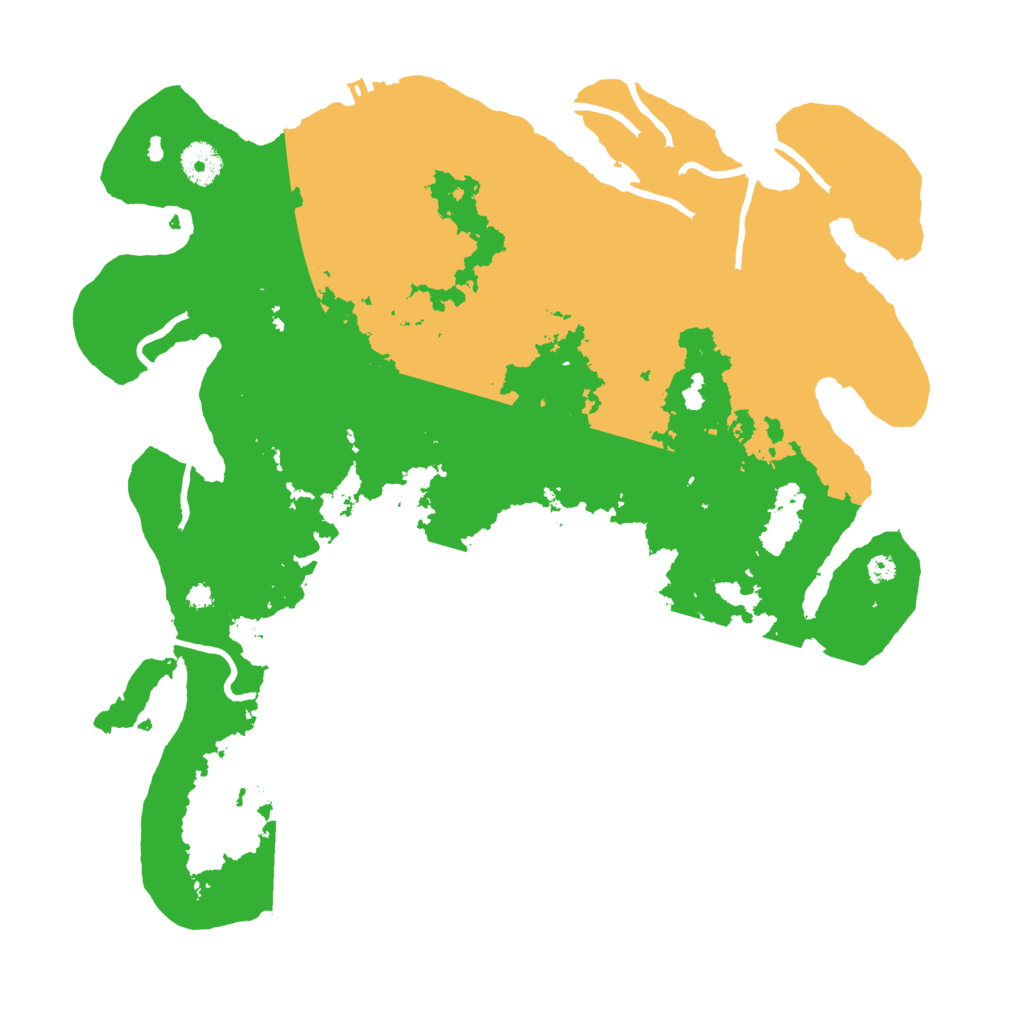 Biome Rust Map: Procedural Map, Size: 3750, Seed: 5654909