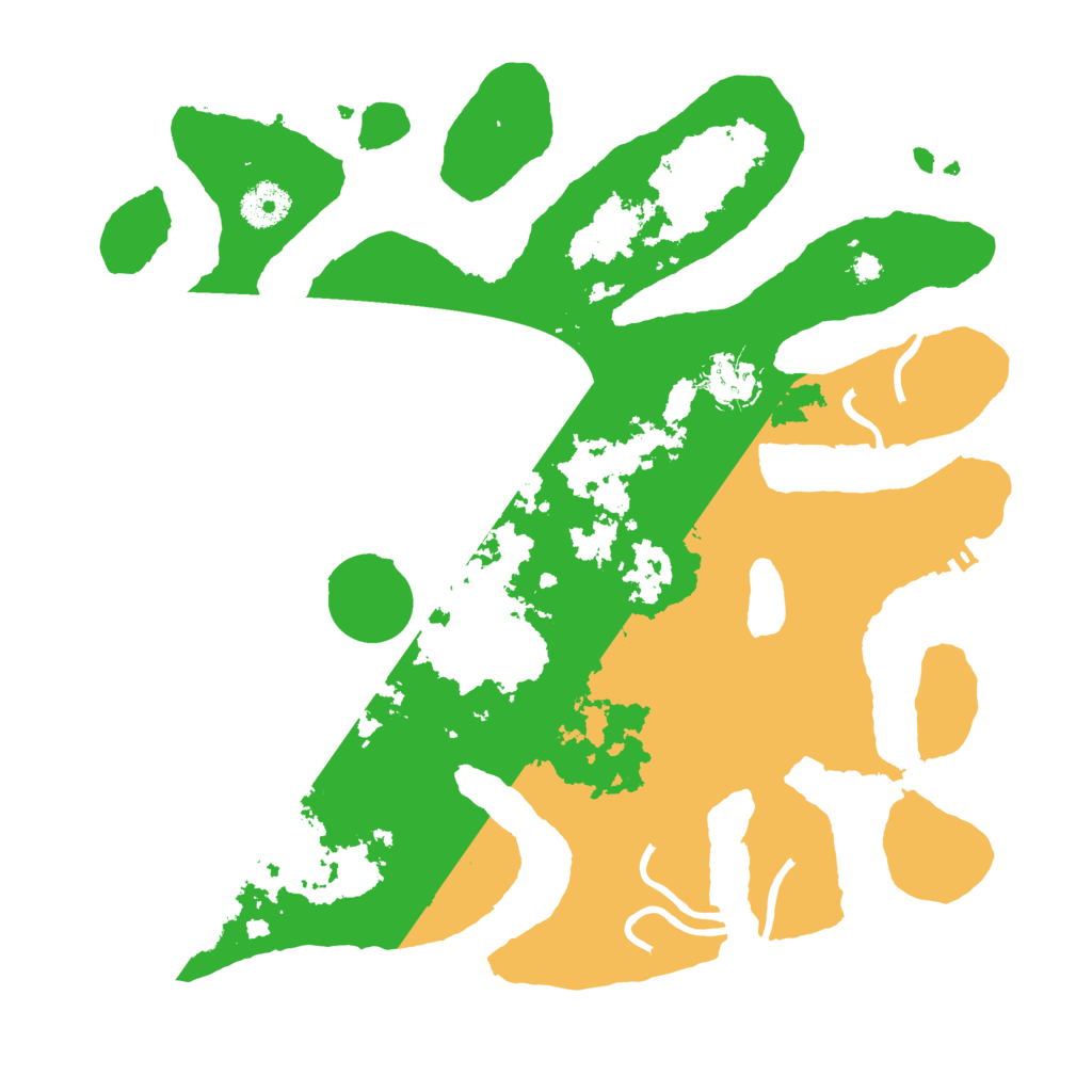 Biome Rust Map: Procedural Map, Size: 3500, Seed: 179877