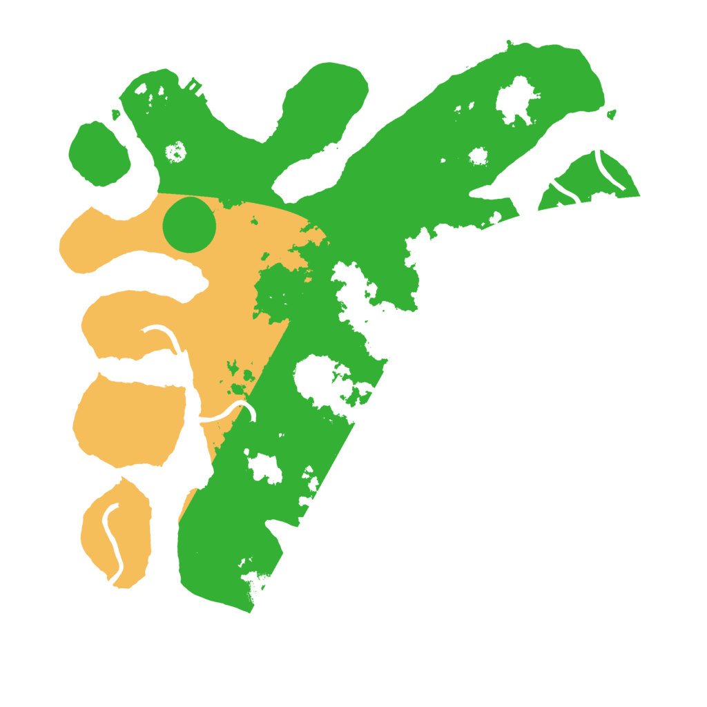 Biome Rust Map: Procedural Map, Size: 3500, Seed: 2249780