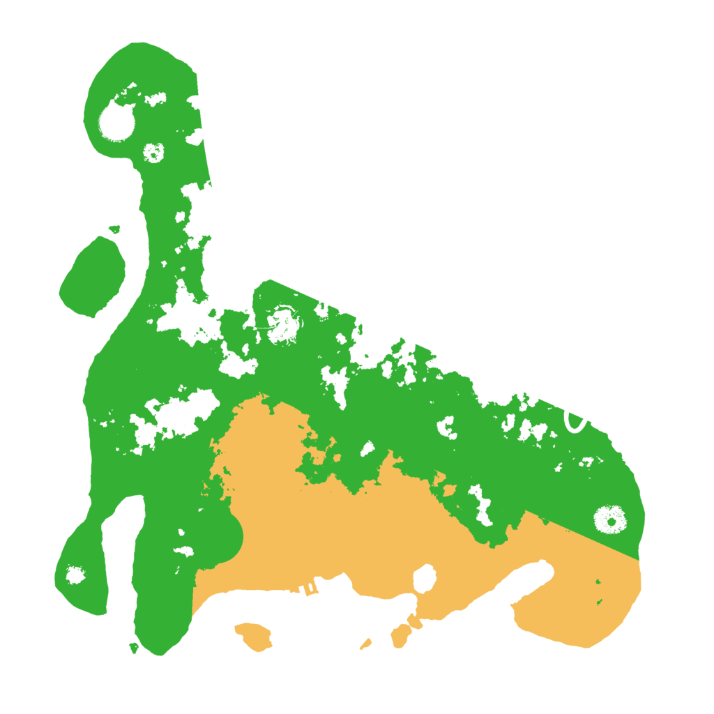 Biome Rust Map: Procedural Map, Size: 3500, Seed: 2748730
