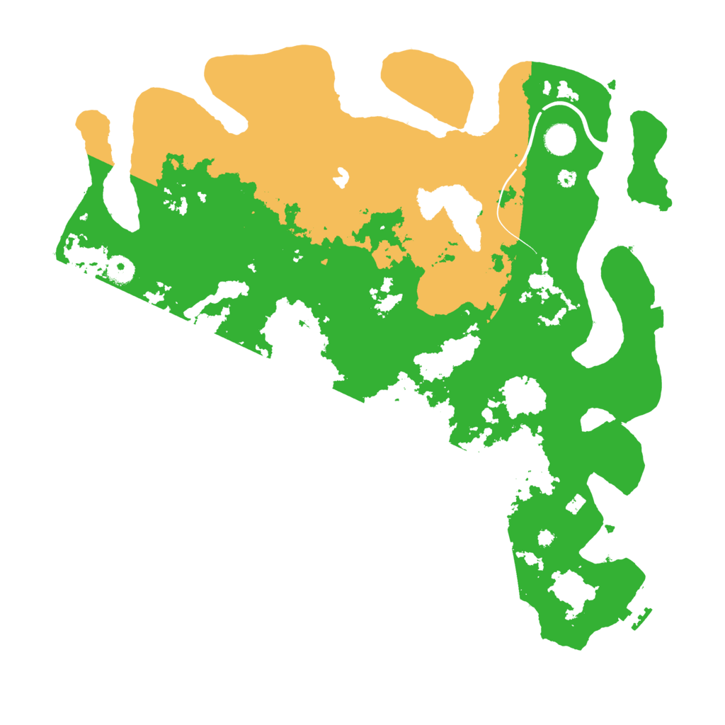 Biome Rust Map: Procedural Map, Size: 4000, Seed: 222