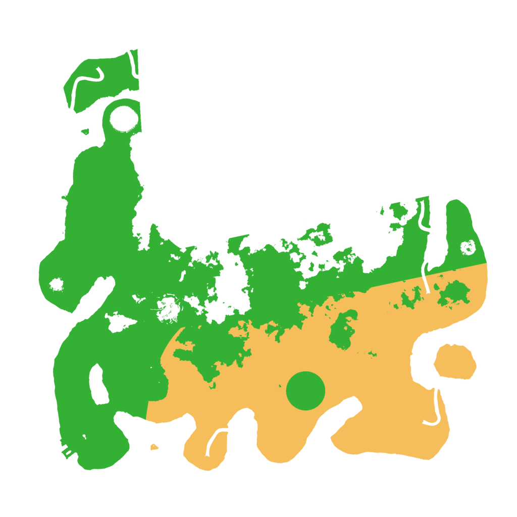 Biome Rust Map: Procedural Map, Size: 3500, Seed: 2890695