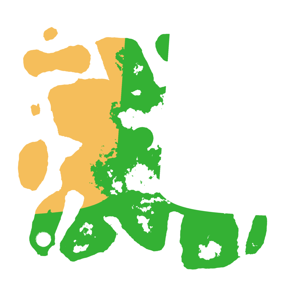 Biome Rust Map: Barren, Size: 3500, Seed: 5171663