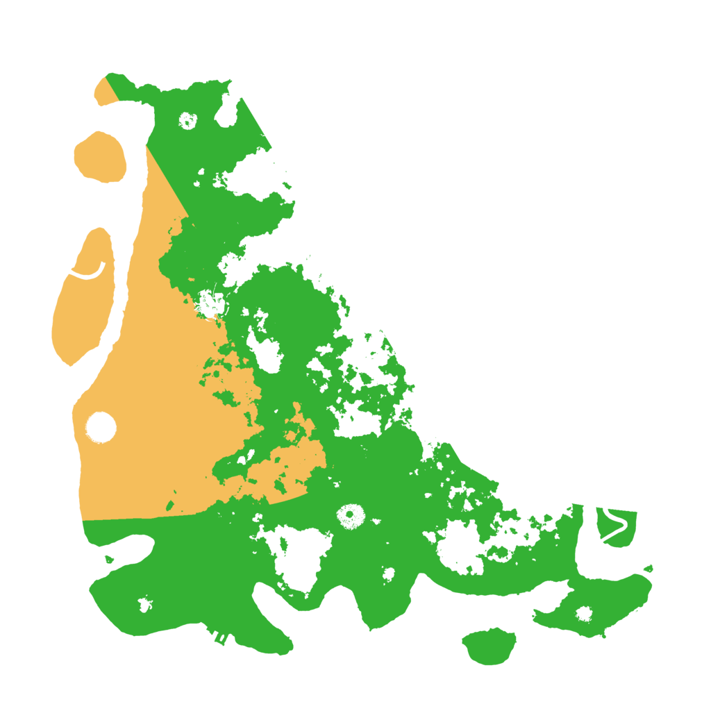 Biome Rust Map: Procedural Map, Size: 4100, Seed: 88645922