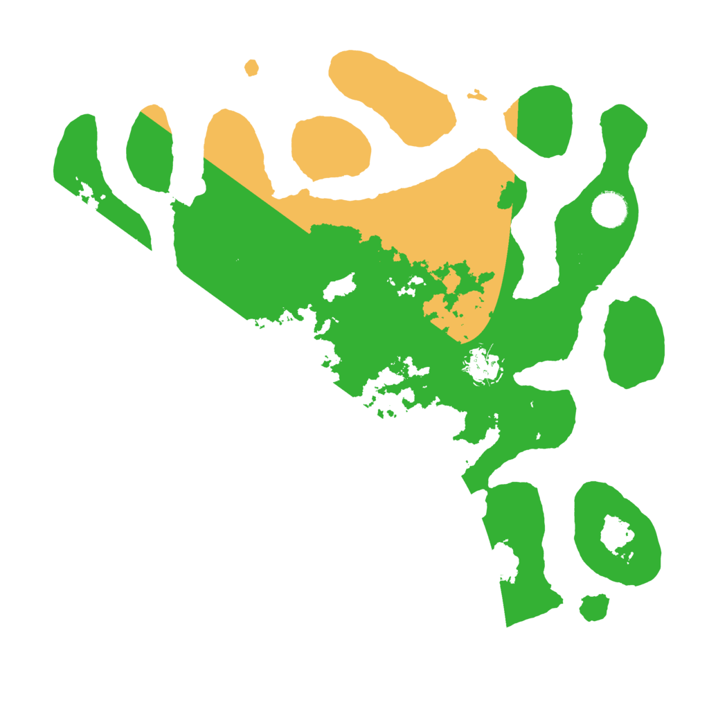 Biome Rust Map: Barren, Size: 3500, Seed: 4690914