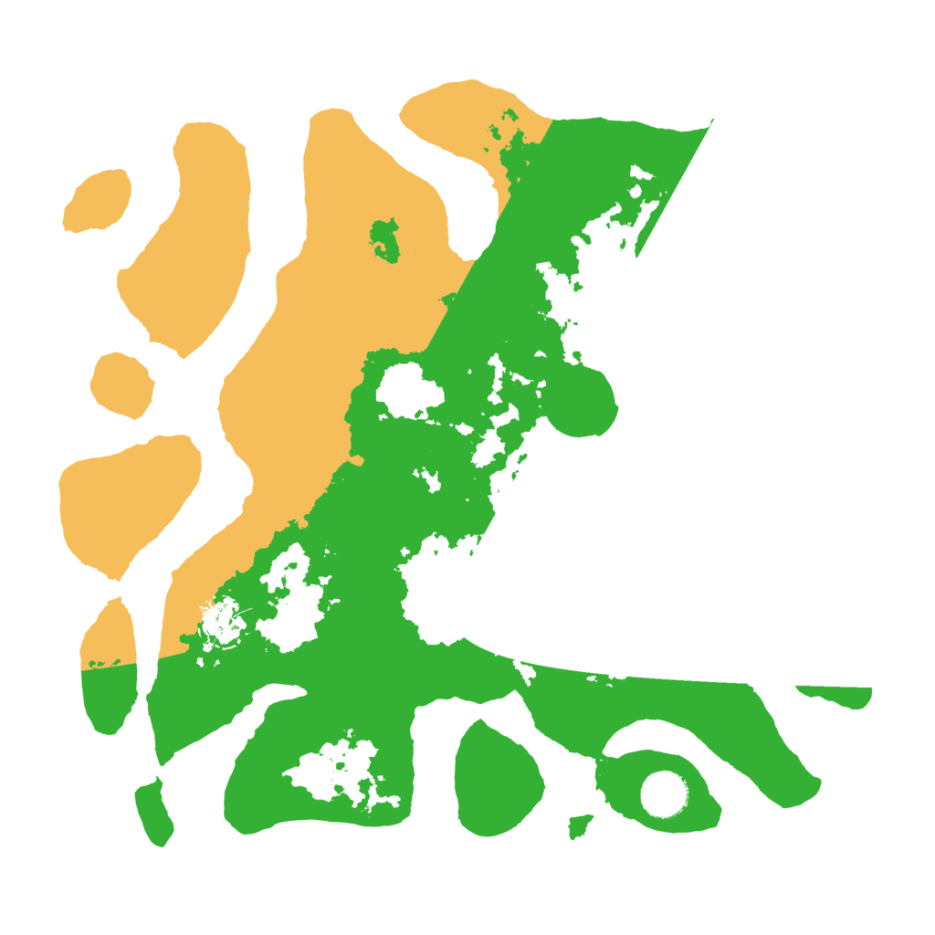 Biome Rust Map: Barren, Size: 3500, Seed: 4061779