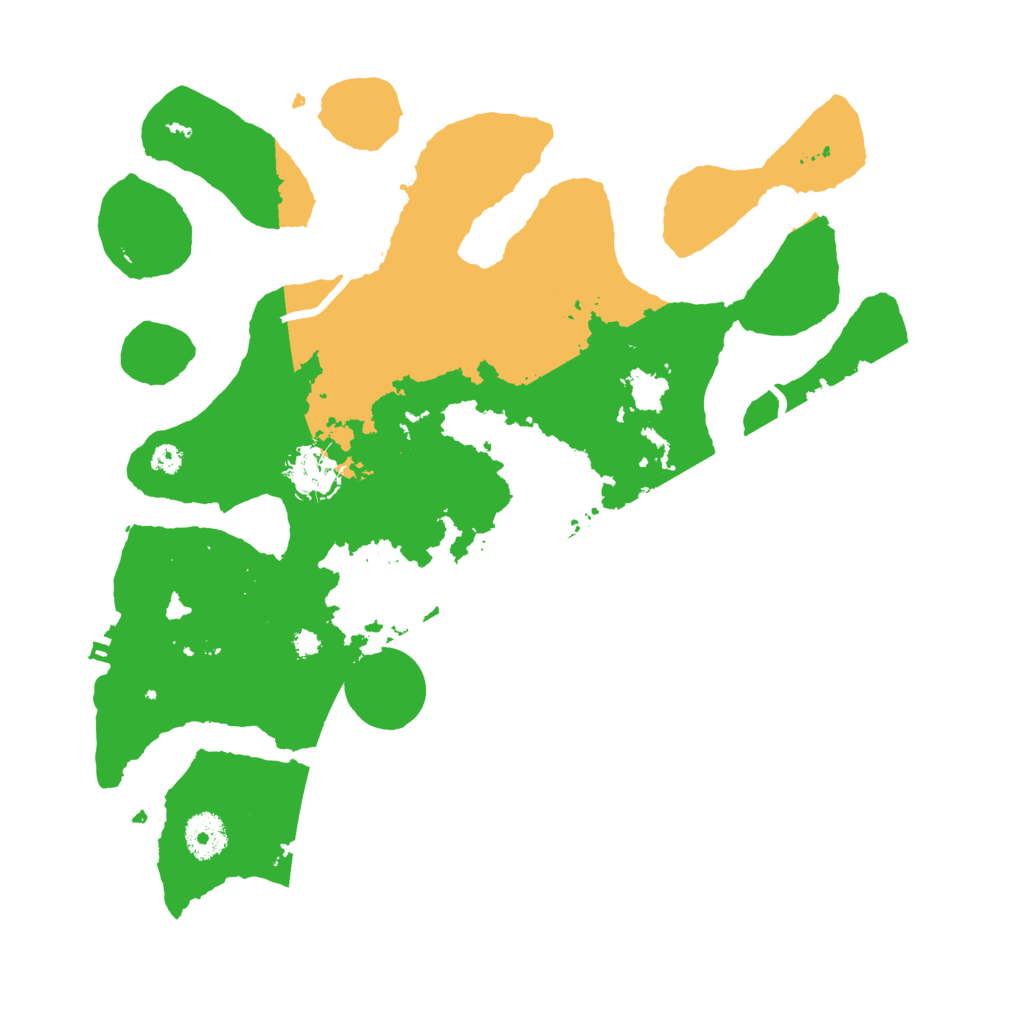 Biome Rust Map: Procedural Map, Size: 3500, Seed: 2352981