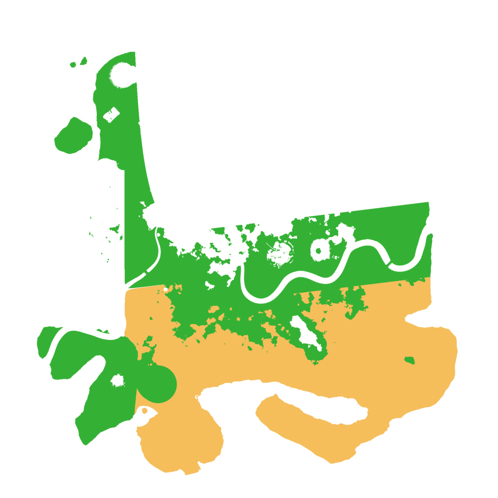 Biome Rust Map: Procedural Map, Size: 3500, Seed: 2838220