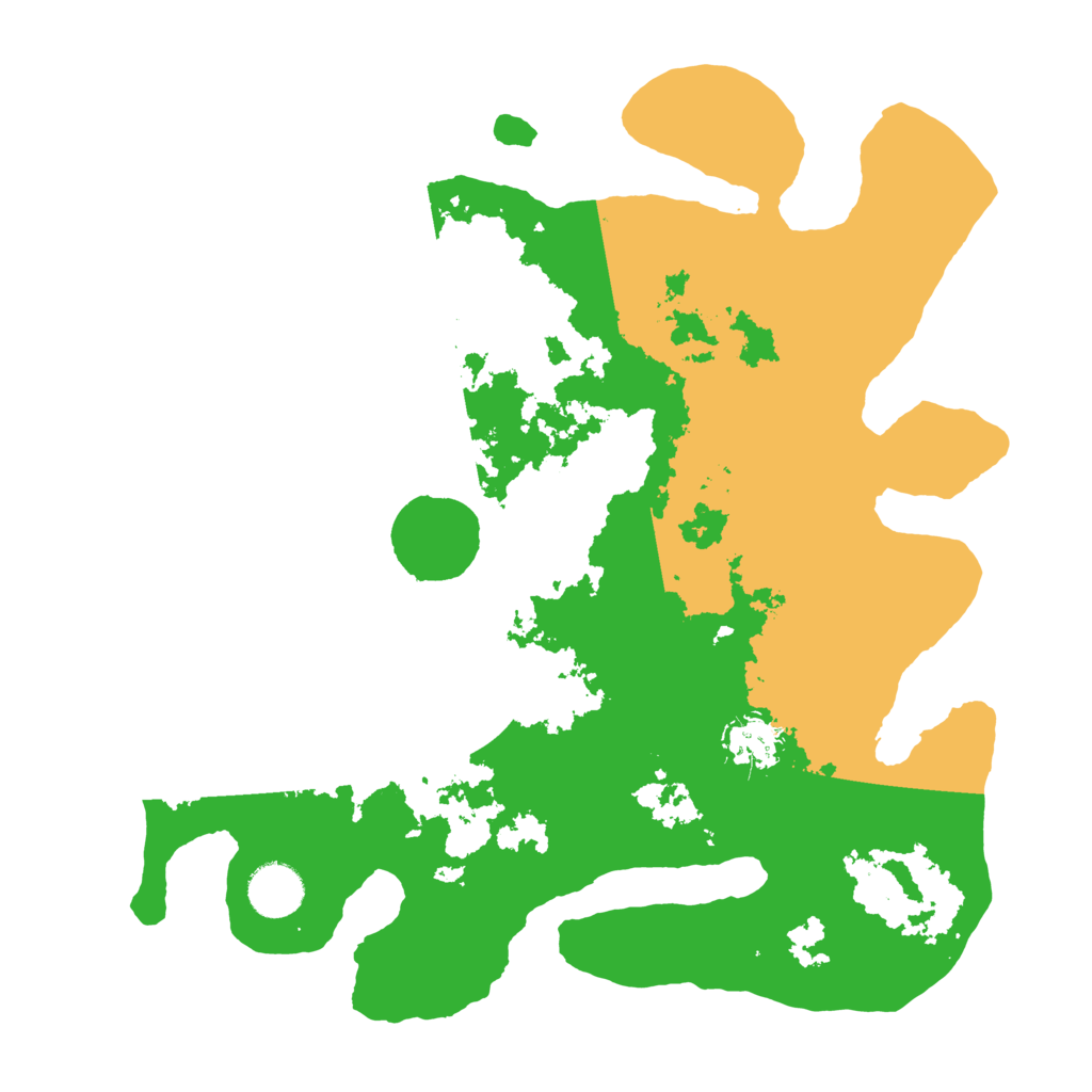 Biome Rust Map: Barren, Size: 3500, Seed: 3865037