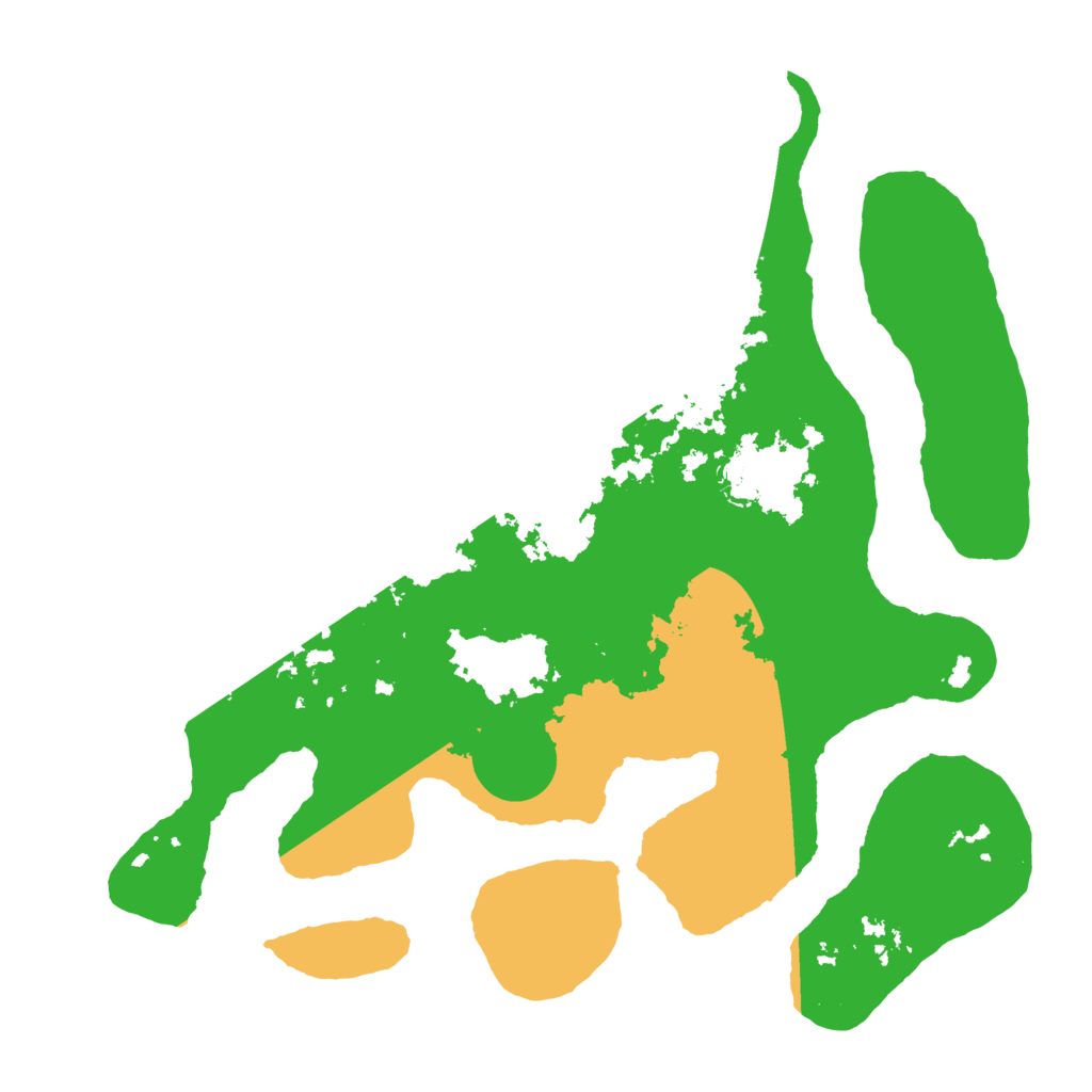 Biome Rust Map: Barren, Size: 3500, Seed: 4115110