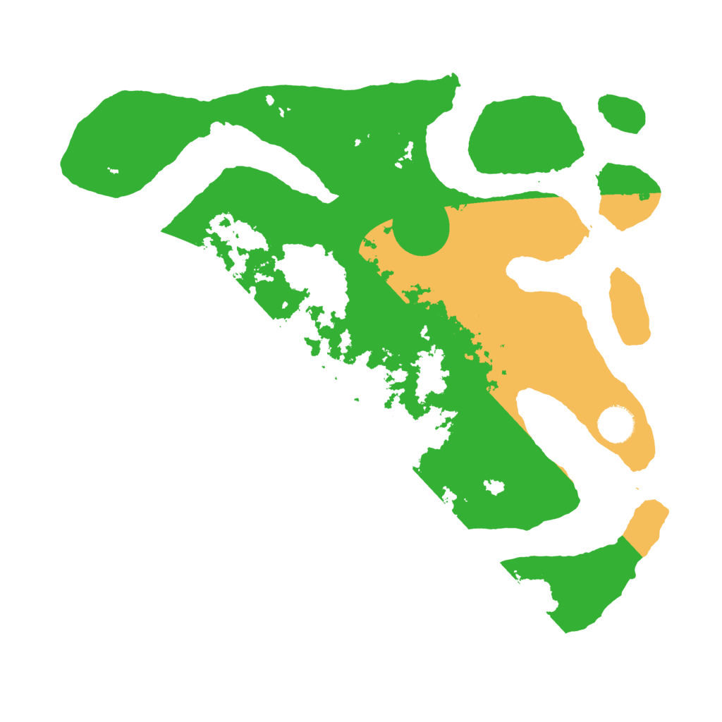 Biome Rust Map: Barren, Size: 3500, Seed: 3567971