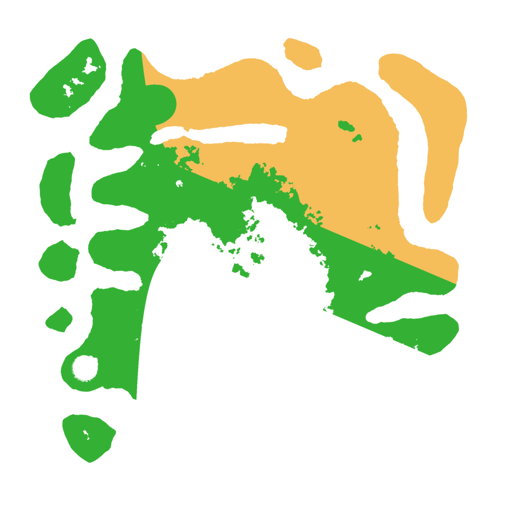 Biome Rust Map: Barren, Size: 3500, Seed: 3802171