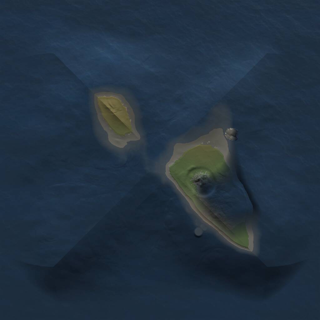 Rust Map: Procedural Map, Size: 1000, Seed: 4219301, 1 Monuments