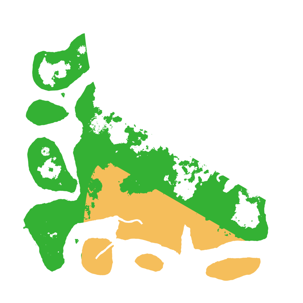 Biome Rust Map: Procedural Map, Size: 3500, Seed: 2949240