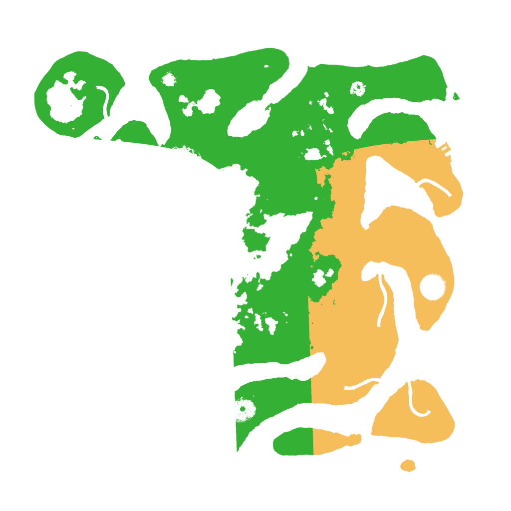 Biome Rust Map: Procedural Map, Size: 3507, Seed: 52384