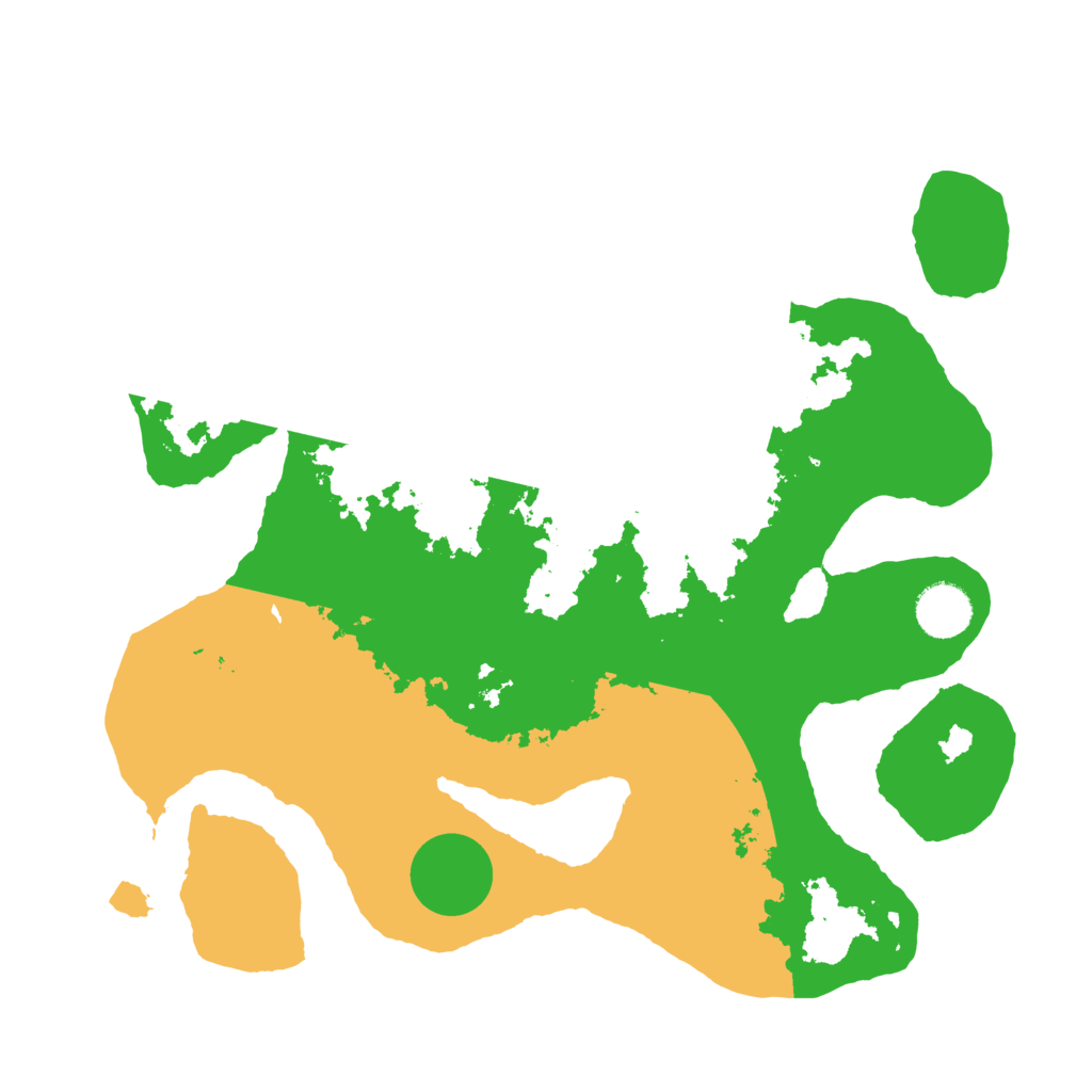 Biome Rust Map: Barren, Size: 3500, Seed: 5072020