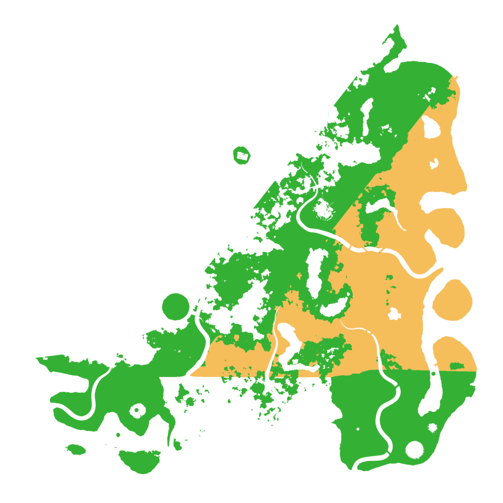 Biome Rust Map: Procedural Map, Size: 5000, Seed: 79133