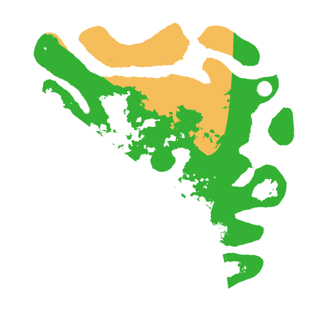 Biome Rust Map: Barren, Size: 3700, Seed: 241412959