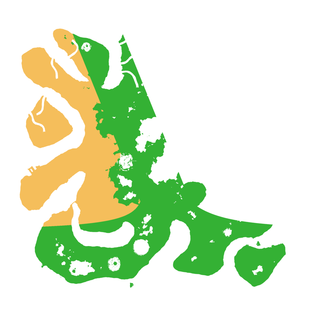 Biome Rust Map: Procedural Map, Size: 3500, Seed: 859010