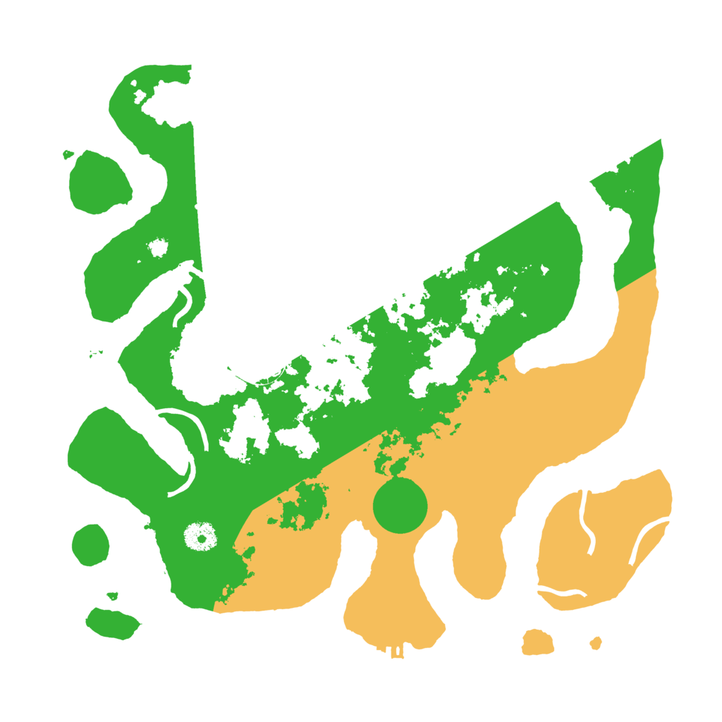 Biome Rust Map: Procedural Map, Size: 3500, Seed: 2982810