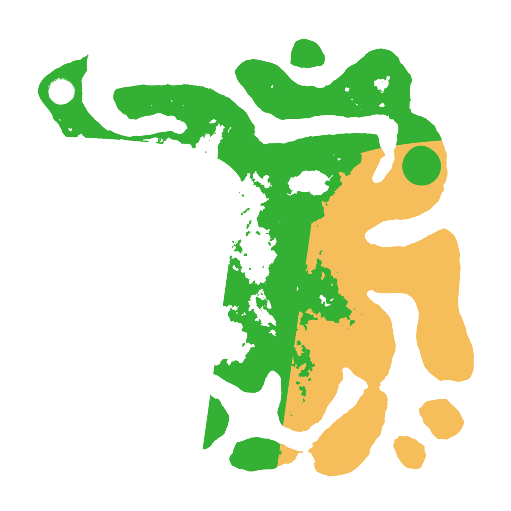 Biome Rust Map: Barren, Size: 3500, Seed: 4529361