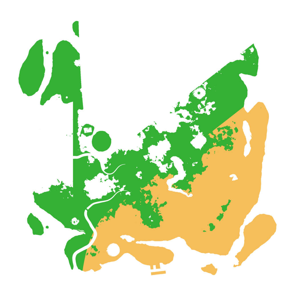 Biome Rust Map: Procedural Map, Size: 4000, Seed: 21356984