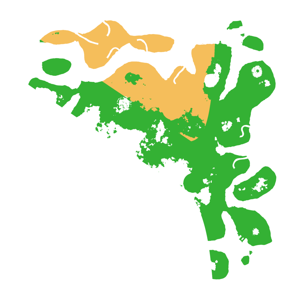 Biome Rust Map: Procedural Map, Size: 4000, Seed: 2123613454