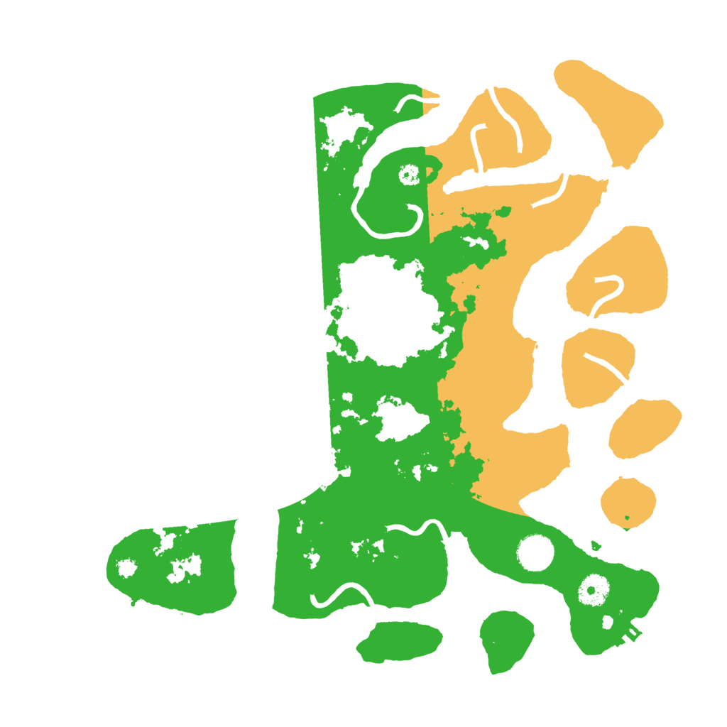 Biome Rust Map: Procedural Map, Size: 3500, Seed: 5375738